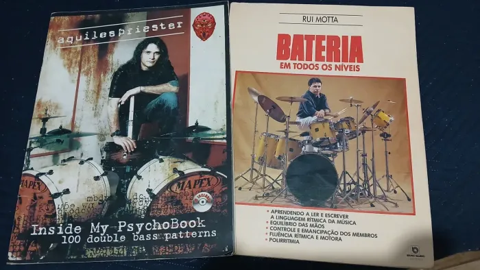 Métodos de Bateria - Aquiles Priester e Rui Mota