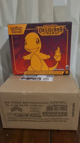 ETB Obsidiana Em Chamas Coleção Treinador Avançado Pokémon