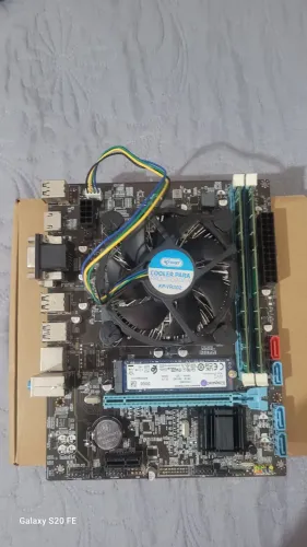 Kit i7-3770 + Placa-mãe B75 + 16GB DDR3 Kingston - Funcionando 100%