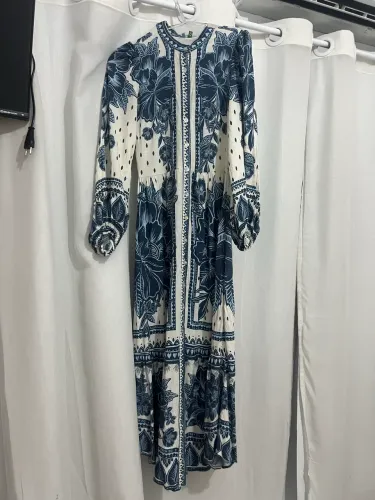 Vestido Farm Azul - PP