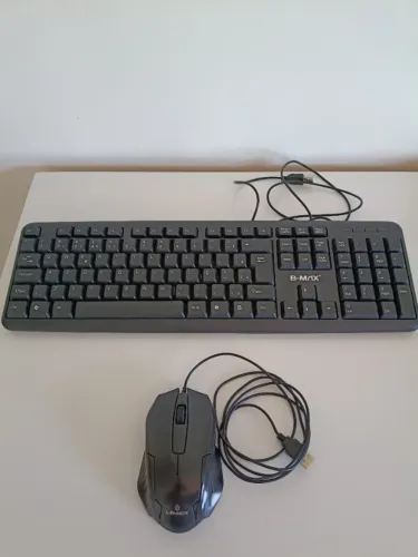 teclado e mouse 