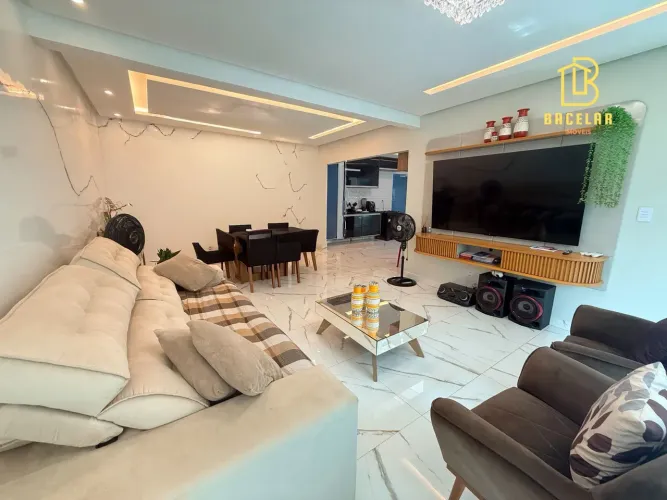 JARDIM ESPANHA - Bacelar Imóveis vende casa térrea, 3 suítes, Parque Verde