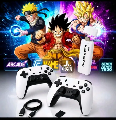 GAME STICK M15 PRÓ COM MAIS DE 20 MIL JOGOS 