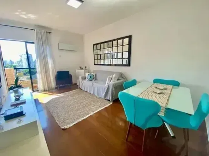 Ponta da Praia | 1 Dormitório | Varanda | Planejados | Piscina | 57m²