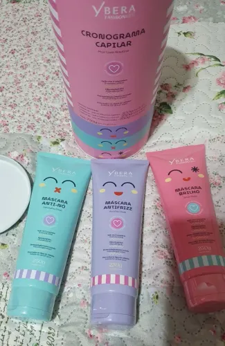 Kit Cronograma Capilar Kids Para Menina - Ybera Fashion Kids