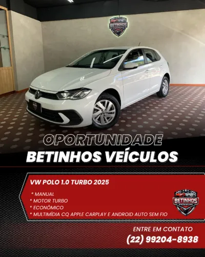 Volkswagen Polo 1.0 TSI Flex 12V 5P 2025