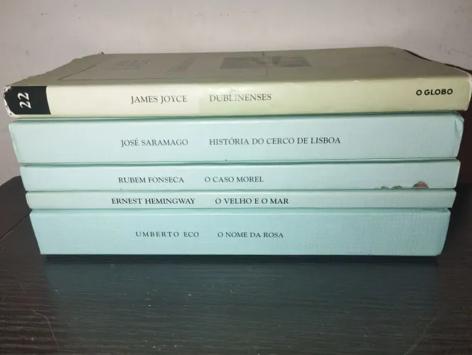 Lote 5 Livros Clássicos da Literatura - Capa Dura