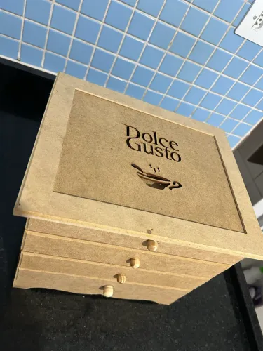 Caixa de cápsulas da Dolce gusto 