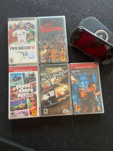 Jogos de PSP console de brinde
