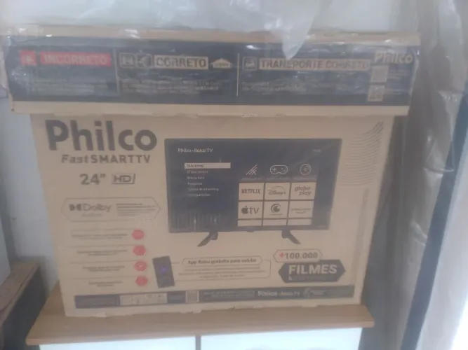 Smart TV philco 24 polegadas 