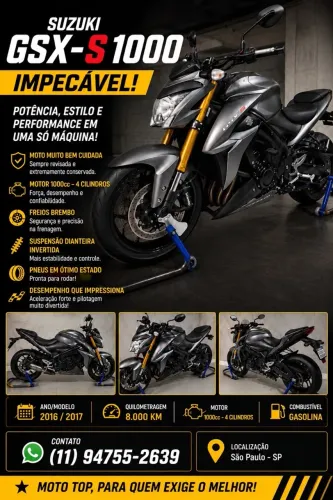 Moto semi nova