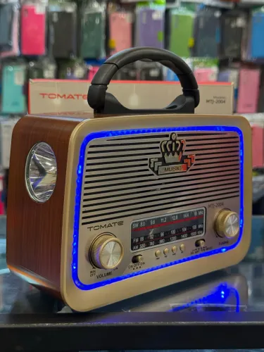 Rádio Retrô com Bluetooth