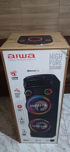 Vendo uma torre aiwa zera na caixa