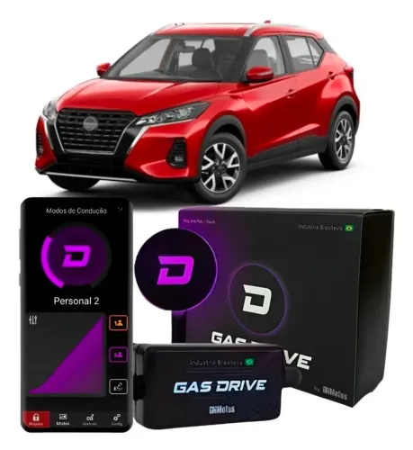 Gas pedal - Remove delay acelerador Nissan Kicks 2017 - 2026