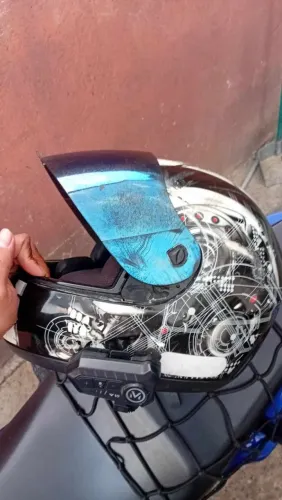 Capacete top venda ou troca com volta minha