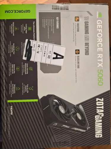 RTX 5060 8GB ZOTAC SEMI-NOVA