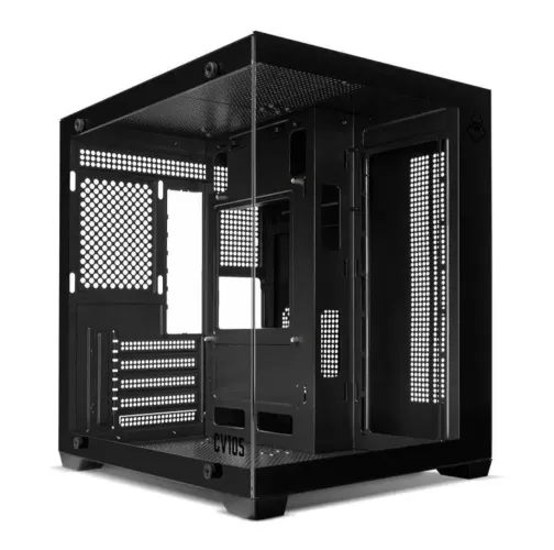 Gabinete Gamer Mancer CV105, Mini-Tower, Lateral de Vidro, Preto, MCR-CV105-BK