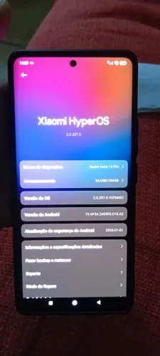 Xiaomi redmi note 14 pro semi-novo