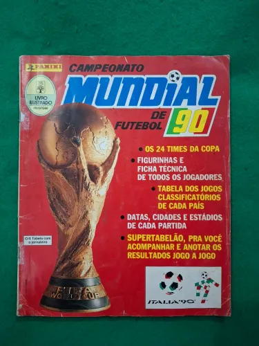 Álbum Copa 1990 COMPLETO