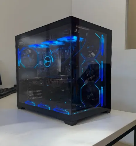 Computador Gamer Ryzen 7 5700X NVME 500GB 32GB RAM RX 7600 8GB- Loja física