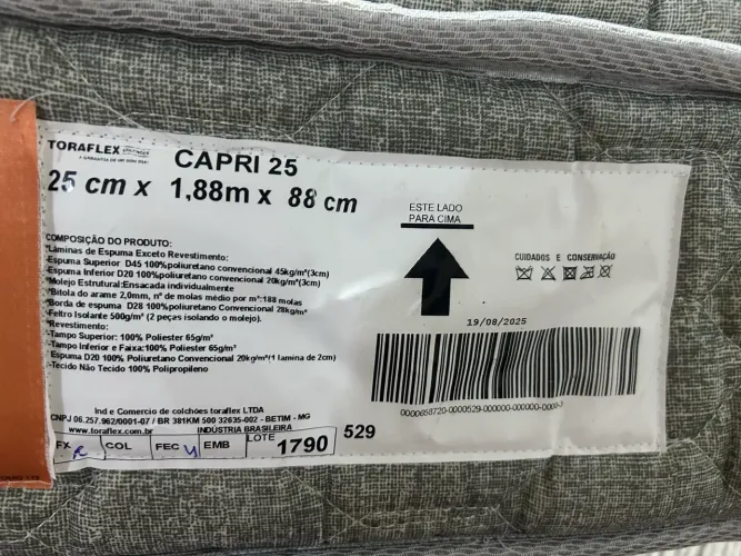 Cama de solteiro completa