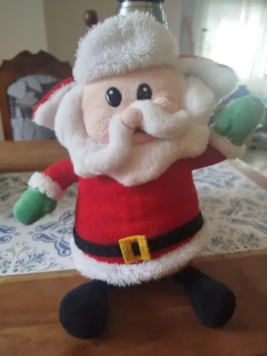Pelúcia Papai Noel 26 cm altura