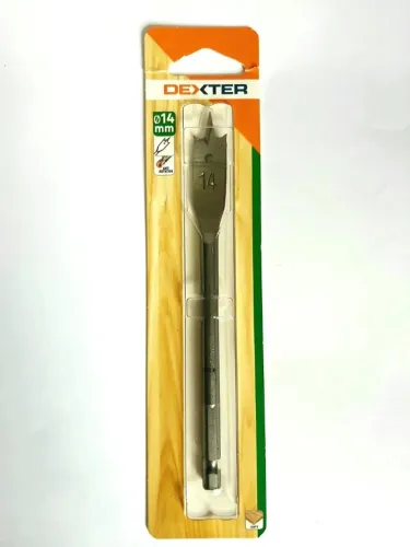 Broca Plana Para Madeira Tamanho 14mm Marca Dexter