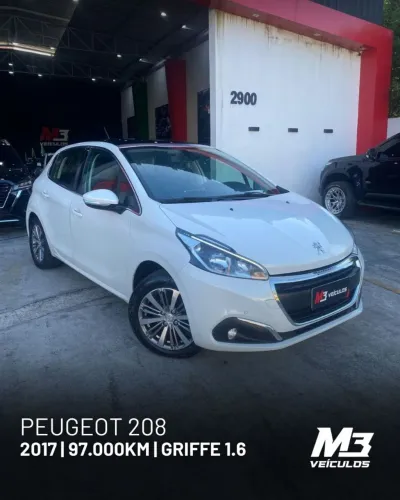Peugeot 208 Griffe 1.6 Flex 16V 5P Aut. 2017