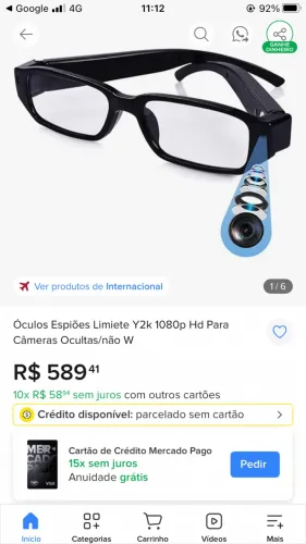 Óculos Espião