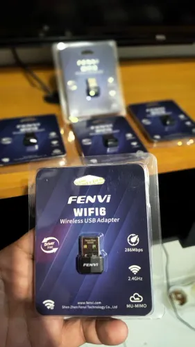 Adaptador Wi-Fi 6 2.4Ghz USB AX 300 Fenvi
