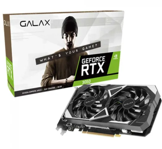 PLACA DE VÍDEO RTX 3050 6GB GALAX 1-CLICK OC