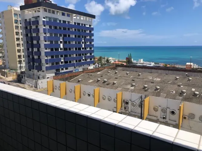 Apartamento ponta negra vista para o mar 2 dormitórios.