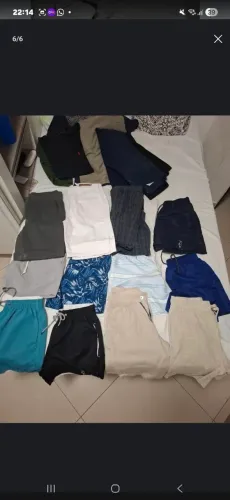 Camisas e polos masculinas novissimas