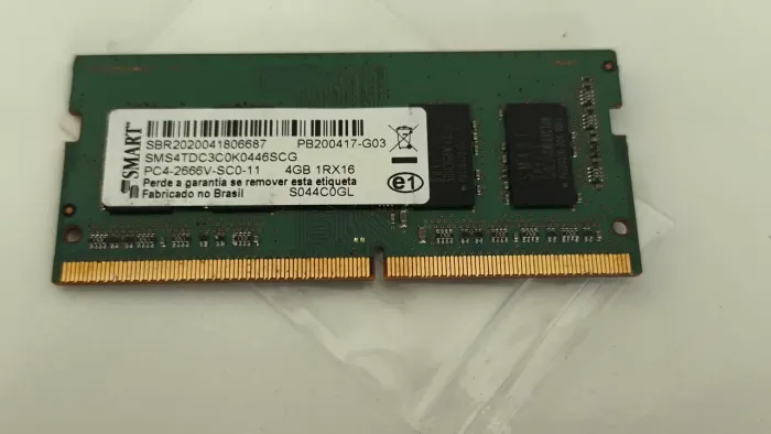Memória Ram DDR4 4gb