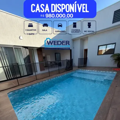 Casa alto padrão financiável em Gurupi!