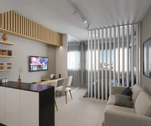 Domus Augusto Lins e Silva 30m², 1 Quarto, Vista Mar, Piscina e Gourmet