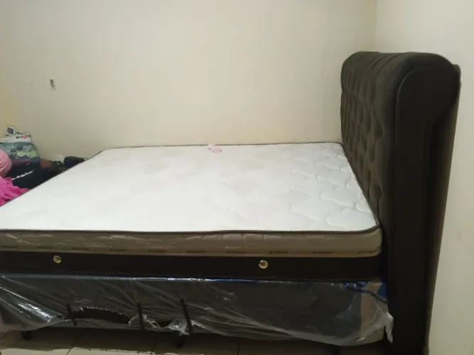 Cama box ,mola ensacada