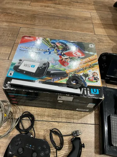 Nintendo Wii U destravado HD1T e acessórios