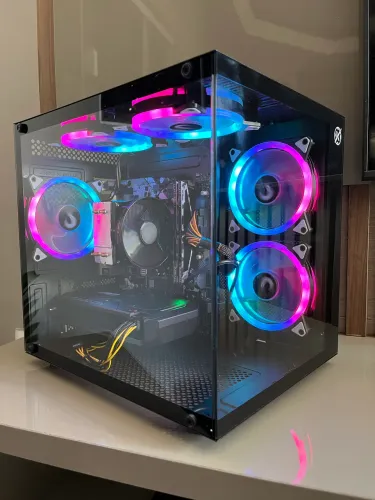 PC Gamer Ryzen 5 + Rx 7600 com garantia - Em até 18x