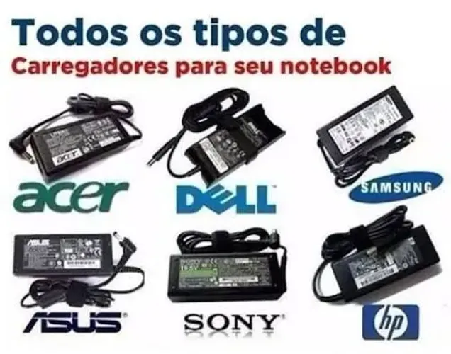 Carregadores para Todos Notebook