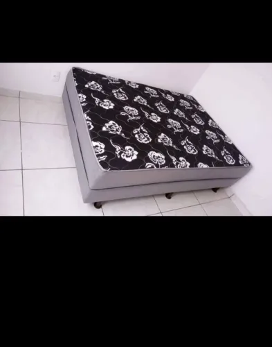 Cama box de casal nova