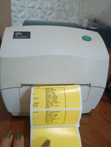 Impressora de etiquetas zebra GC420t