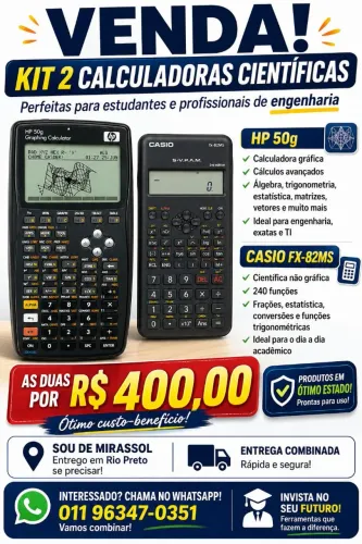 KIT CALCULADORA CIENTÍFICA