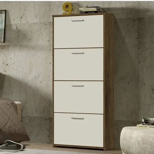 Sapateira Organizadora 4 Gavetas Carol Jequitiba Com Off White