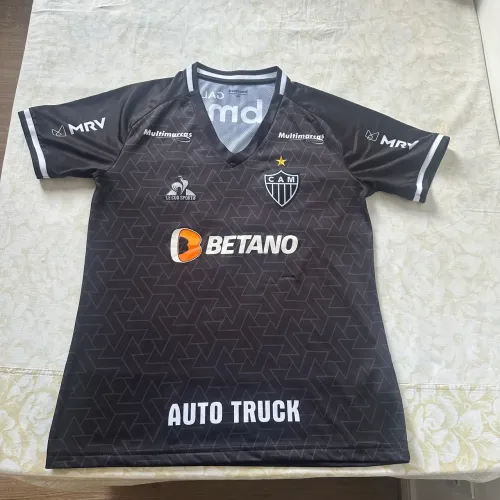 camisa original atletico-mg le coq sportif feminina gg