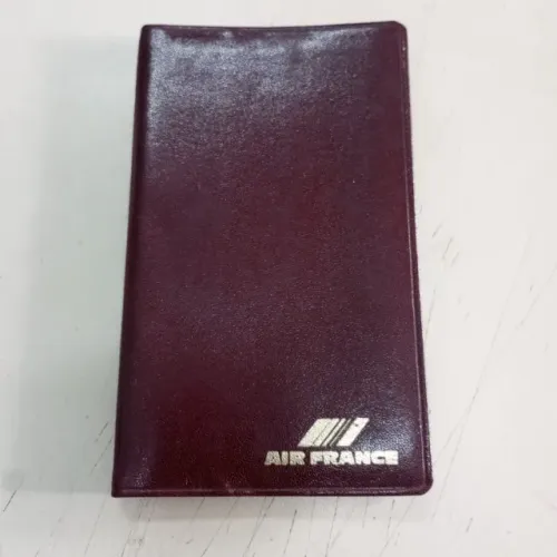 Agenda Original Air France 1988 - Memorabilia Oficial - Colecionador