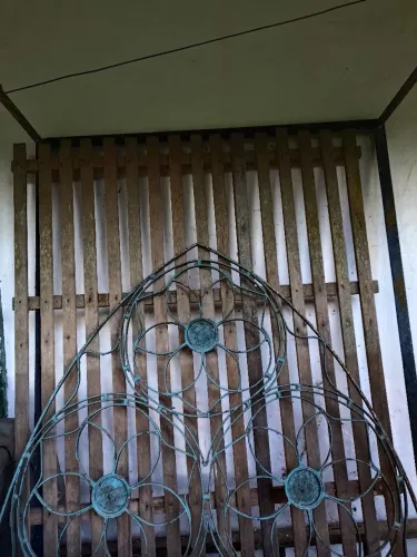 Cama de ferro casal