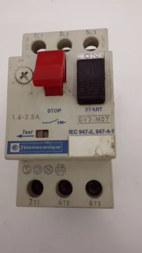 DISJUNTOR MOTOR TELEMECANIQUE REG.1,6 A 2,5 A