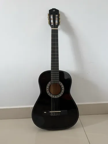 Violão Infantil Michael Nylon Preto