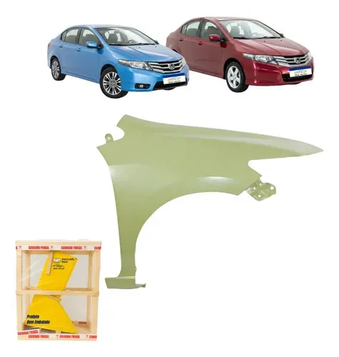 Paralama Honda City 2008 2010 A 2014 S/furo Tanque Ld
